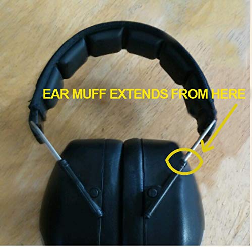 Professional Safety Ear Muffs by Decibel Defense - 37dB NRR - The HIGHEST Rated & MOST COMFORTABLE Ear Protection for Shooting & Industrial Use - THE BEST HEARING PROTECTION...GUARANTEED