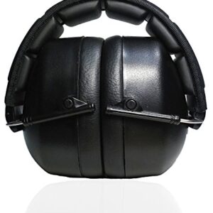 Professional Safety Ear Muffs by Decibel Defense - 37dB NRR - The HIGHEST Rated & MOST COMFORTABLE Ear Protection for Shooting & Industrial Use - THE BEST HEARING PROTECTION...GUARANTEED