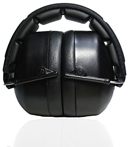 Professional Safety Ear Muffs by Decibel Defense - 37dB NRR - The HIGHEST Rated & MOST COMFORTABLE Ear Protection for Shooting & Industrial Use - THE BEST HEARING PROTECTION...GUARANTEED