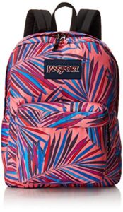 jansport superbreak dotted palm one size