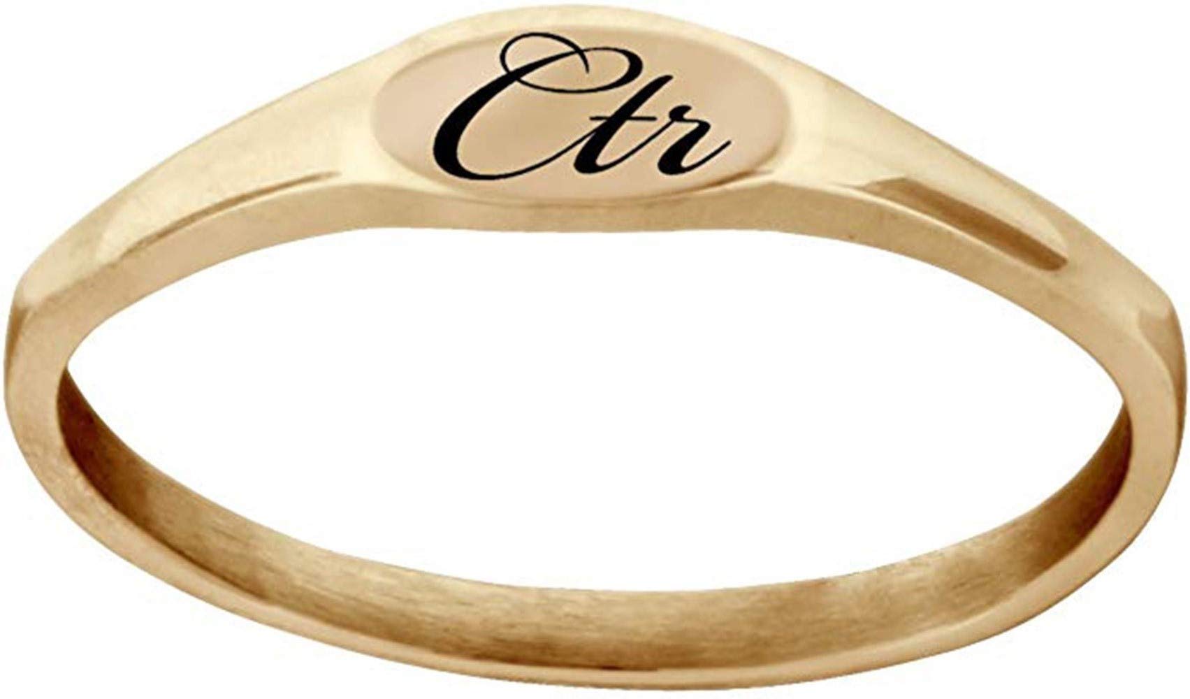 CTR RING Rose Gold Stainless Steel "PIXI" Designer inspired beautiful elegant design (7)