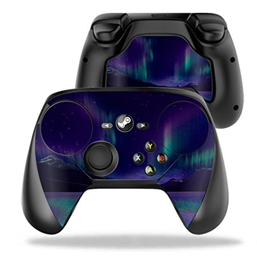 MightySkins Skin Compatible with Valve Steam Controller case wrap Cover Sticker Skins Aurora Borealis