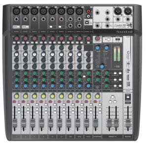 soundcraft signature 12mtk analog 12-channel multi-track mixer with onboard lexicon effects