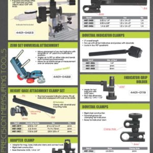 HHIP 4401-0117 Mini Uni Arm for Indicator, 8 mm Diameter x 40 mm Rod