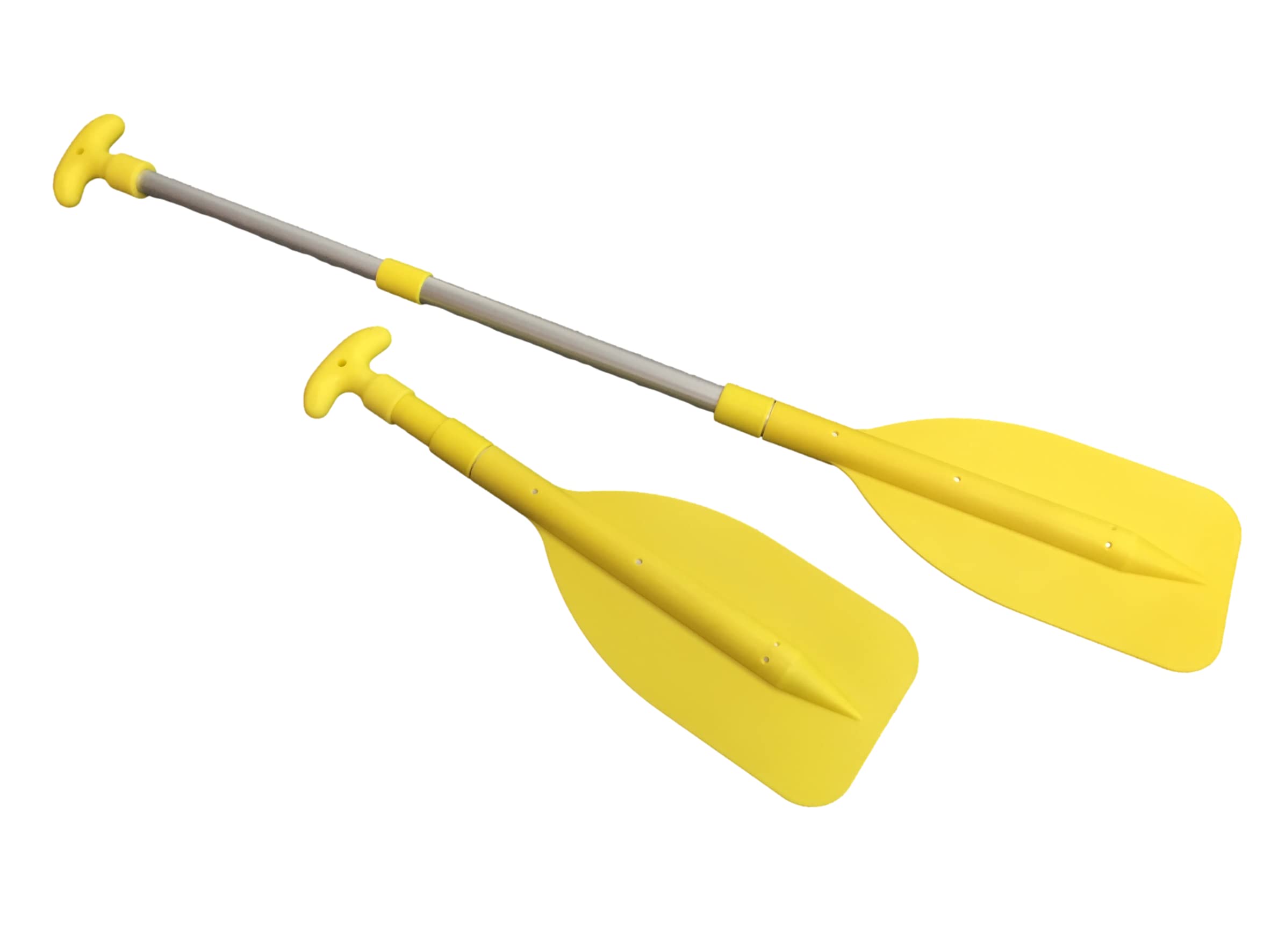 Pactrade Marine 2 of Marine Kayak Canoe Raft Jet Ski Yellow Telescopic Aluminum Oar Paddle