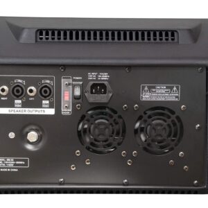 GTD Audio 8 Channel Professional Audio Powered Mixer Power Amp DJ Amplifier, USB, EQ, Effect