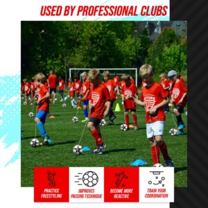 SenseBall Soccer Ball | Training Equipment for Kids | Improve Skills & Control with 50 Exercise Videos & Personal Soccer Coach App