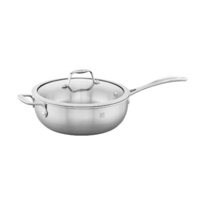 zwilling spirit stainless perfect pan, 4.6-qt, stainless steel