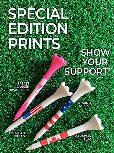 Pride Professional Tee System Golf Tees 30 Count, Multi, 2-3/4 Inch US