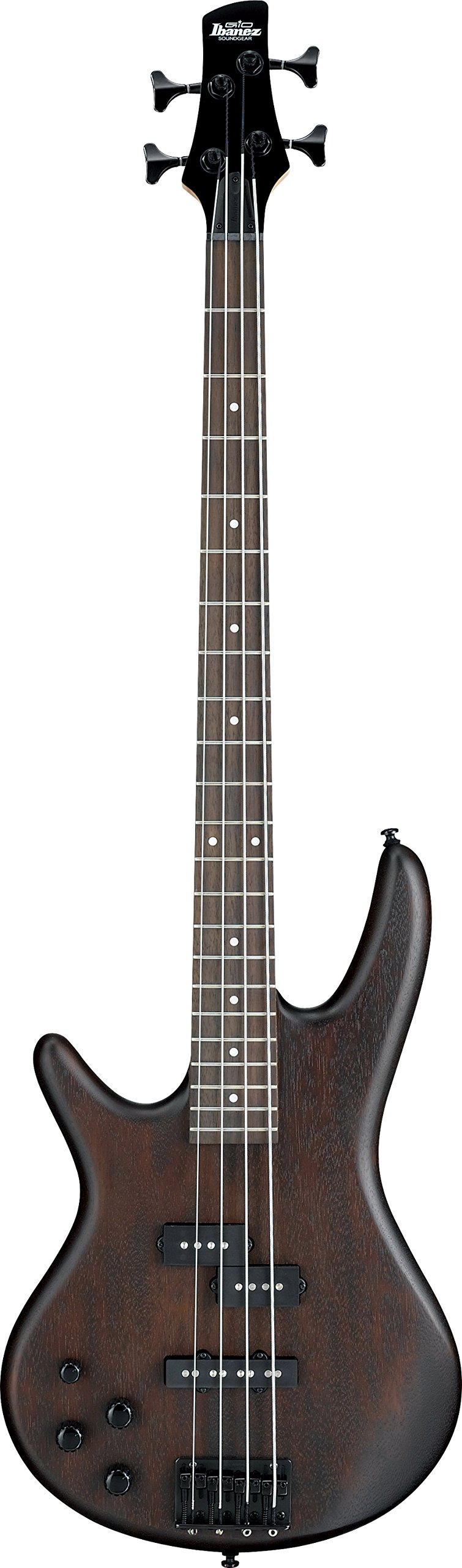 Ibanez GSR 4 String Bass Guitar, Left, Walnut Flat (GSR200BLWNF)