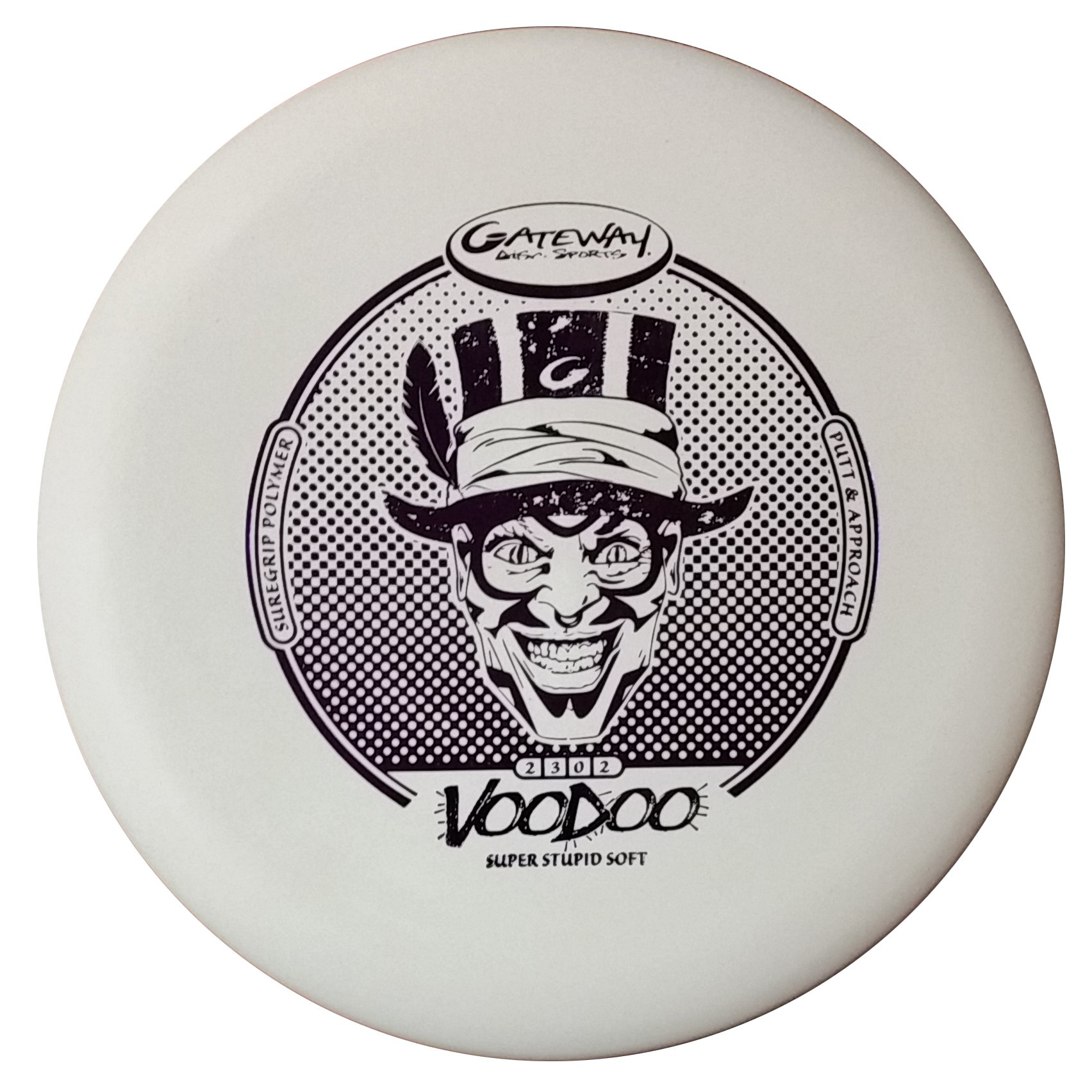 Gateway Disc Sports Sure Grip S Super Stupid Soft Voodoo Putter Golf Disc [Colors May Vary] - 173-176g