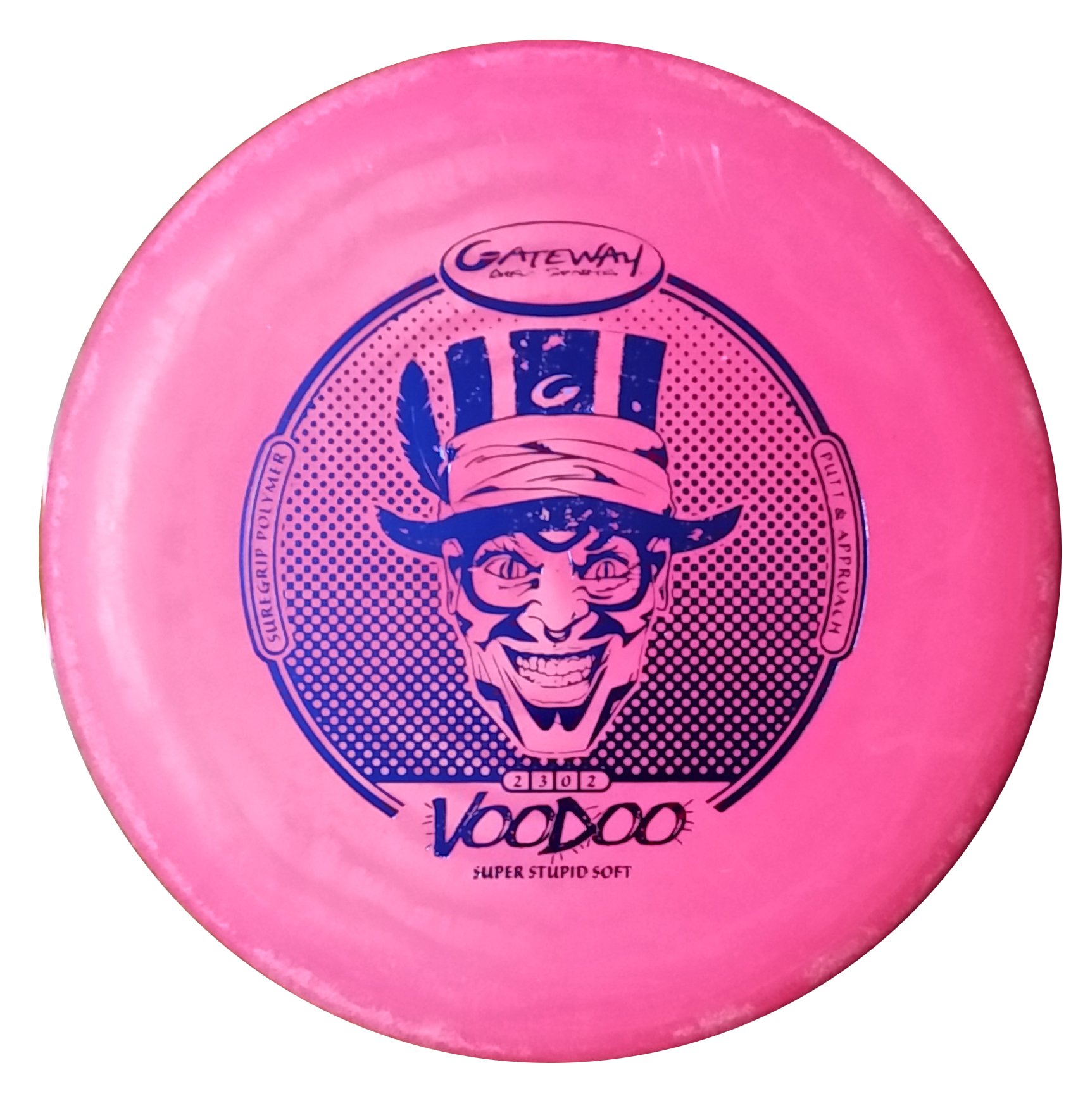 Gateway Disc Sports Sure Grip S Super Stupid Soft Voodoo Putter Golf Disc [Colors May Vary] - 173-176g