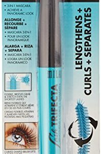 Milani Lash Trifecta Mascara, Black, 0.28 Ounce