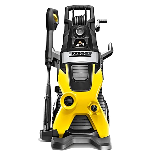 Kärcher K5 Premium Electric Pressure Washer 2000 PSI - with Vario Power & Dirtblaster Wands, Pressurized Hose Reel - 1.4 GPM