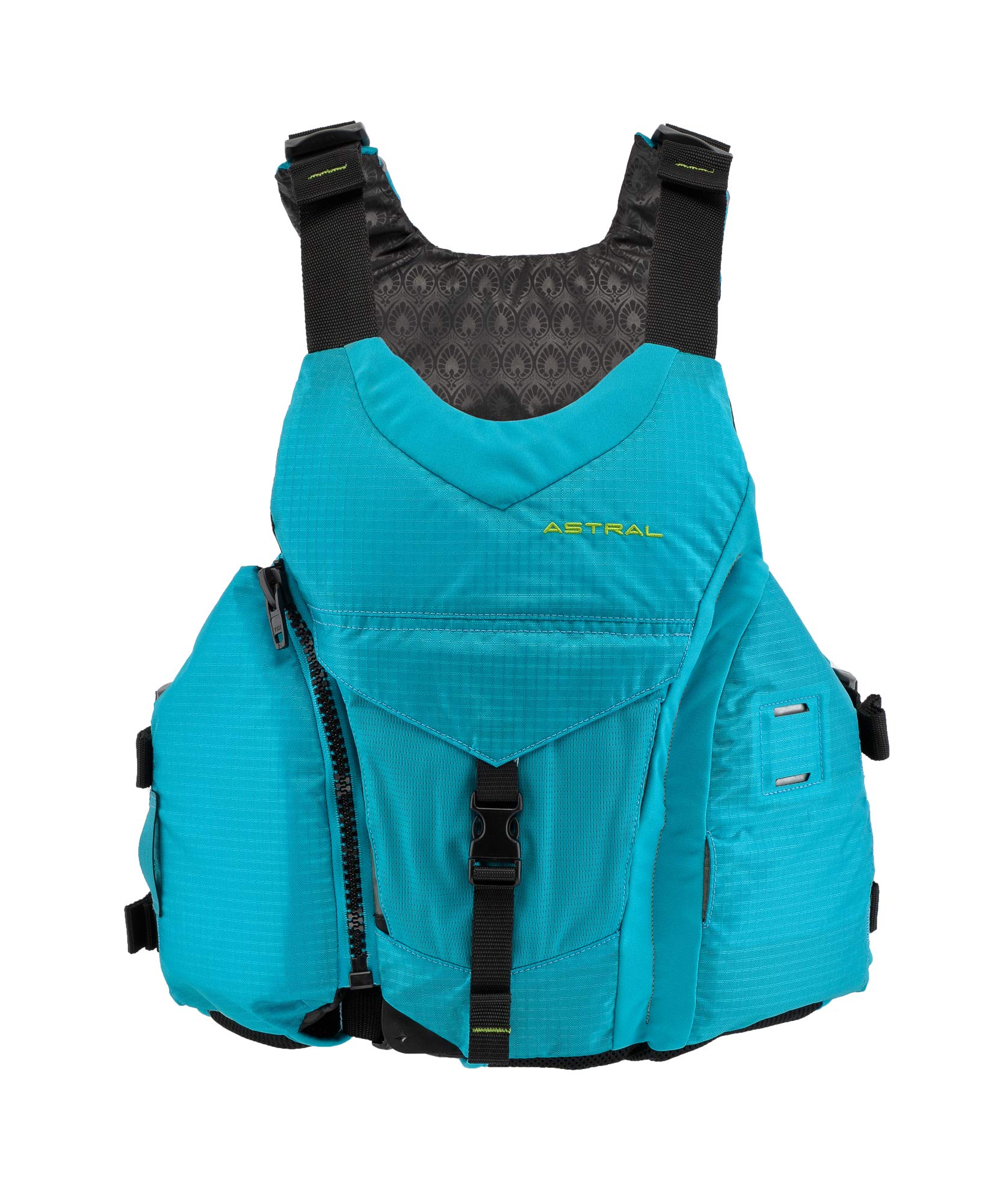 Astral Women's Layla Life Jacket PFD for Whitewater, Sea, Touring Kayaking, Stand Up Paddle Boarding, and Fishing, Glacier Blue L/XL