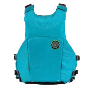 Astral Women's Layla Life Jacket PFD for Whitewater, Sea, Touring Kayaking, Stand Up Paddle Boarding, and Fishing, Glacier Blue L/XL