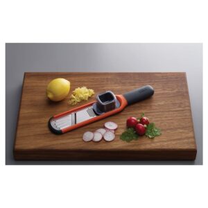 Joseph Joseph Handi-Grate 2-in-1 Grater & Slicer, Orange