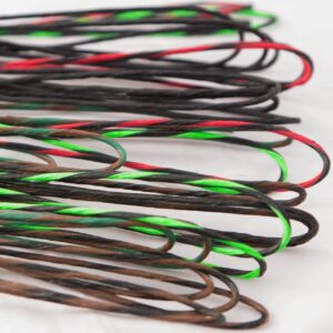 mathews z7 extreme custom bow string & cable set (red/black)