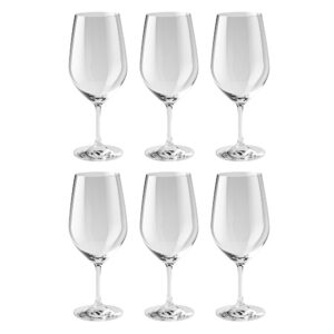 ZWILLING J.A. HENCKELS 6 Piece Predicat Bordeaux Grand Glass Set, 21.1 oz