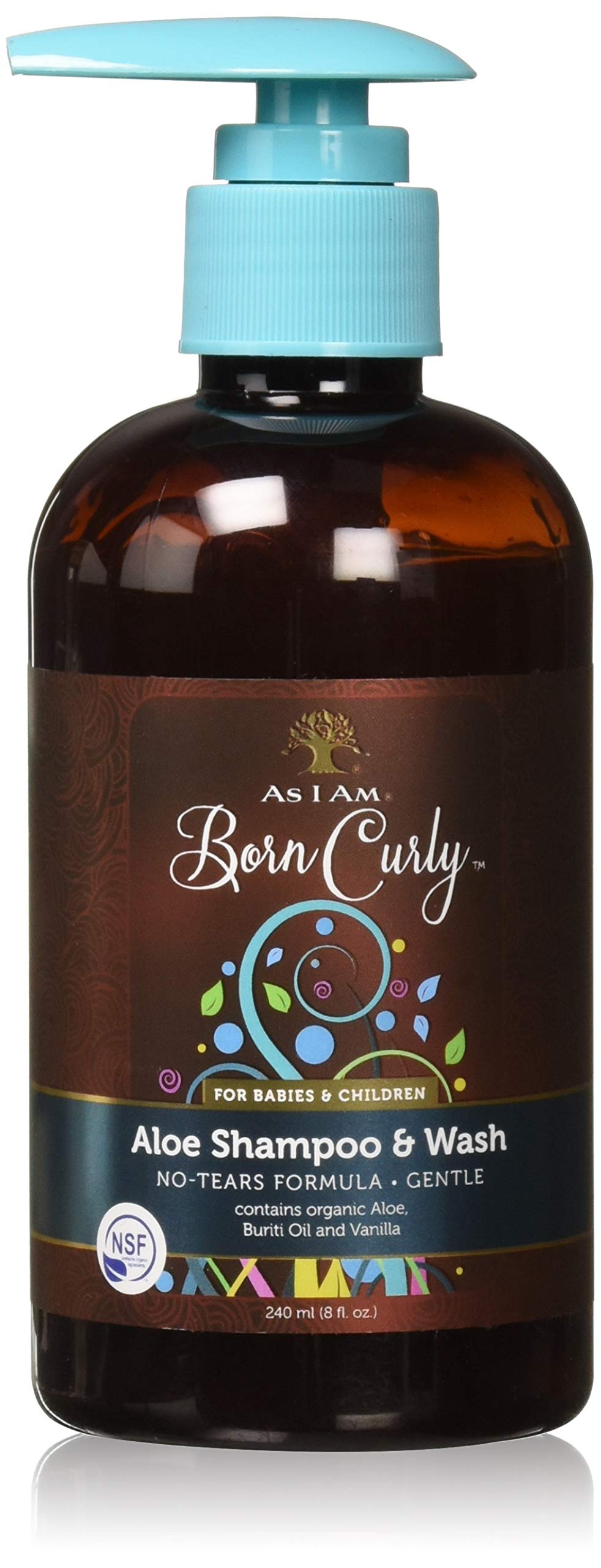 I Am Born Curly Aloe Shampoo & Wash - 8 Oz