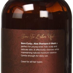 I Am Born Curly Aloe Shampoo & Wash - 8 Oz