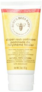 burt's bees baby diaper rash ointment 3 oz (pack of 3)