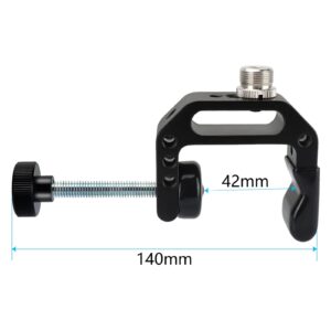 CAMVATE C clamp with 5/8"-27 thread for microphones - 1189