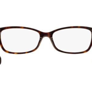 Coach HC6078 Prescription Eyewear Frames, Dark Tortoise/Demo Lens, 52 mm