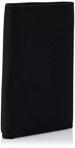 Timberland mens Trifold Nylon Wallet, Black, One Size