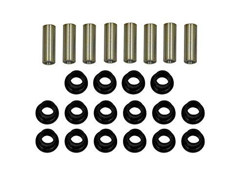 SuperATV Heavy Duty Front A-arm/Control Arms Bushing Kit for Can-Am ATV Outlander/Renegade/XMR/Traxter (All years) - Replaces BRP Part Numbers 706200181 & 706200678