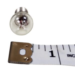 Sci-Supply Pack of 10 E10 Miniature Screw Base Light Bulbs, 6.3V / 0.5A, 6 Volt Miniature Lamp