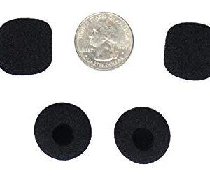 Compete Audio CA515 Round Ball Microphone Windscreens (Microphone Covers) Small! 6-pack for Lapel Microphones