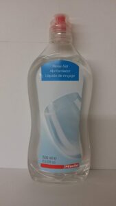 miele care collection rinse aid, 16.9 oz (2x easy pour bottles)