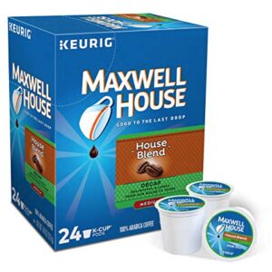 Maxwell House, Decaf House Blend Coffee Keurig K-Cups, 96 Count