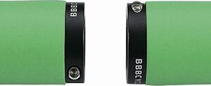 BBB BHG-35 442546 Bicycle Handle Grip, Lock-On Fixed, 5.1 inches (130 mm), Green