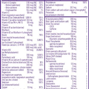 AOR, Ortho Core, Nutritional Support for Foundational Health and Energy, Multivitamin and Mineral Supplement, Vegan, 30 servings (180 capsules)