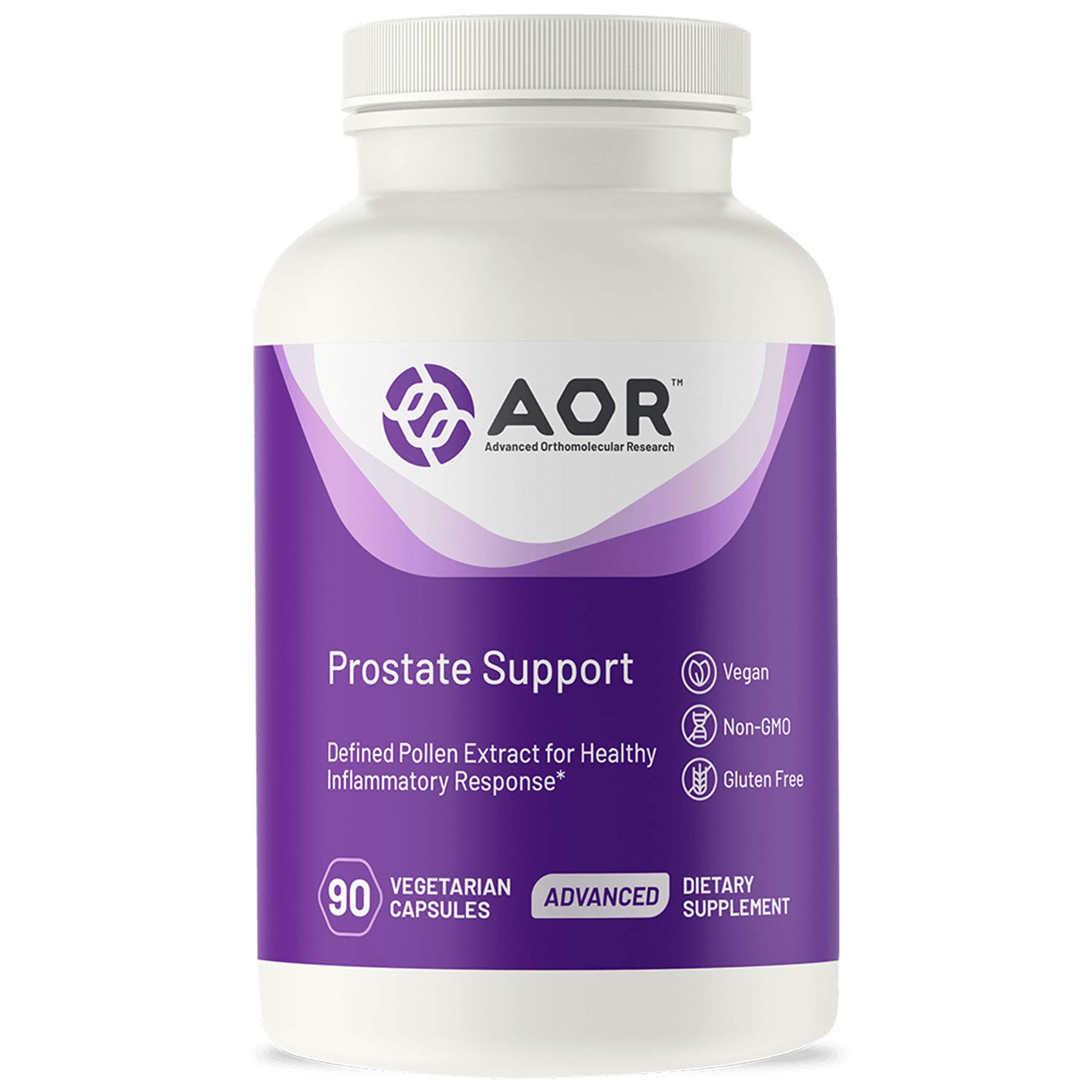 Advanced Orthomolecular Research, Prostate Support, 90 Vegetarian Capsules