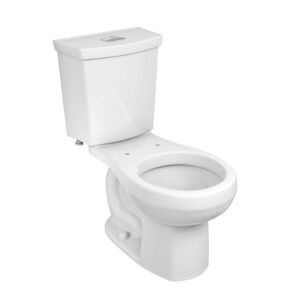 american standard 2889218.020 h2option two-piece toilet, round front, standard height, dual flush, white, 0.92 - 1.28 gpf