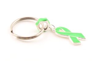 lime green awareness dangle key chain buy 1 give 1