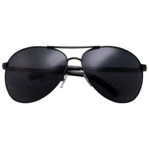 grinderpunch - big xl wide frame extra large aviator sunglasses oversized 148mm black