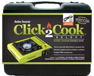 Bella Tavola BT-4500 Click2Cook Butane/Propane Portable Stove