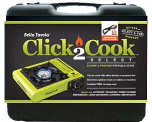 Bella Tavola BT-4500 Click2Cook Butane/Propane Portable Stove