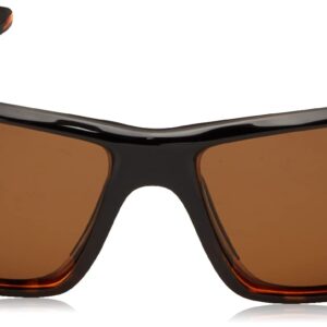 Peppers unisex adult Pipeline Sunglasses, Shiny Black/Tortoise/Brown, 65 mm US