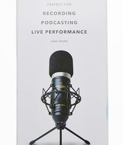 Marantz Professional MPM-1000 - Studio Recording XLR Condenser Microphone with Desktop Stand and Cable – for Podcast and Streaming Projects