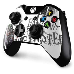 Skinit Decal Gaming Skin compatible with Xbox One Controller - Officially Licensed Warner Bros Brilliantly Twisted - The Joker Design