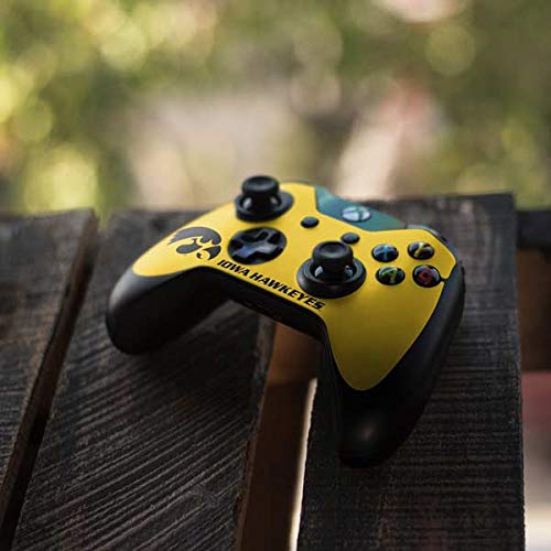 Skinit Decal Gaming Skin compatible with Xbox One Controller - Officially Licensed University of Iowa University of Iowa Design