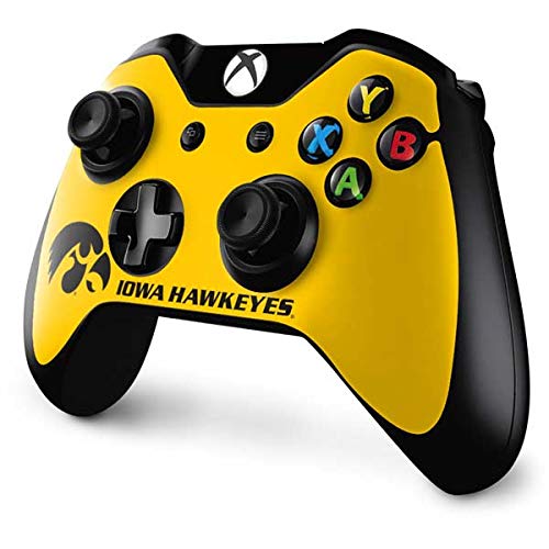 Skinit Decal Gaming Skin compatible with Xbox One Controller - Officially Licensed University of Iowa University of Iowa Design