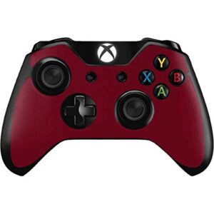 skinit decal gaming skin compatible with xbox one controller - originally designed burgundy design