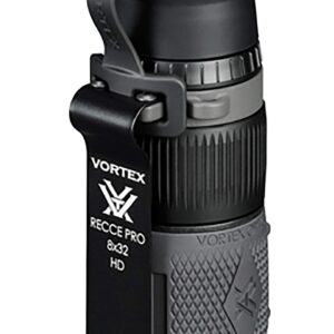 Vortex Optics Recce Pro HD 8x32 Monocular - HD Optical System, MRAD Reticle, Utility Clip, Adjustable Eyecup, Rubber Armor, Non-Slip Grip, Fogproof, Waterproof - Unlimited, Unconditional Warranty