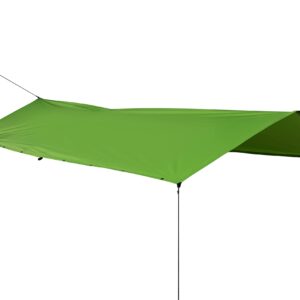 Sea to Summit Nylon Tarp Poncho 4-in-1 Raincoat, Pack Cover, Groundsheet, and Shelter, Apple Green